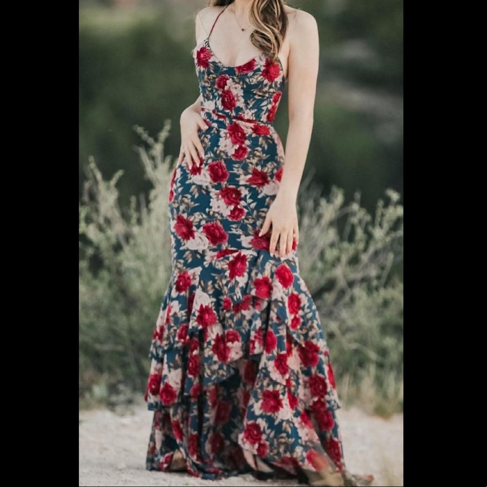 SHEIN floral dress NWT